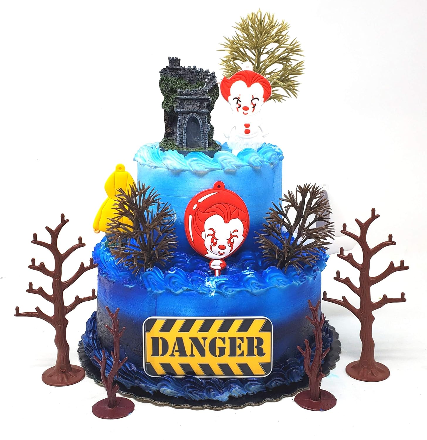 Clown Decorated Cake