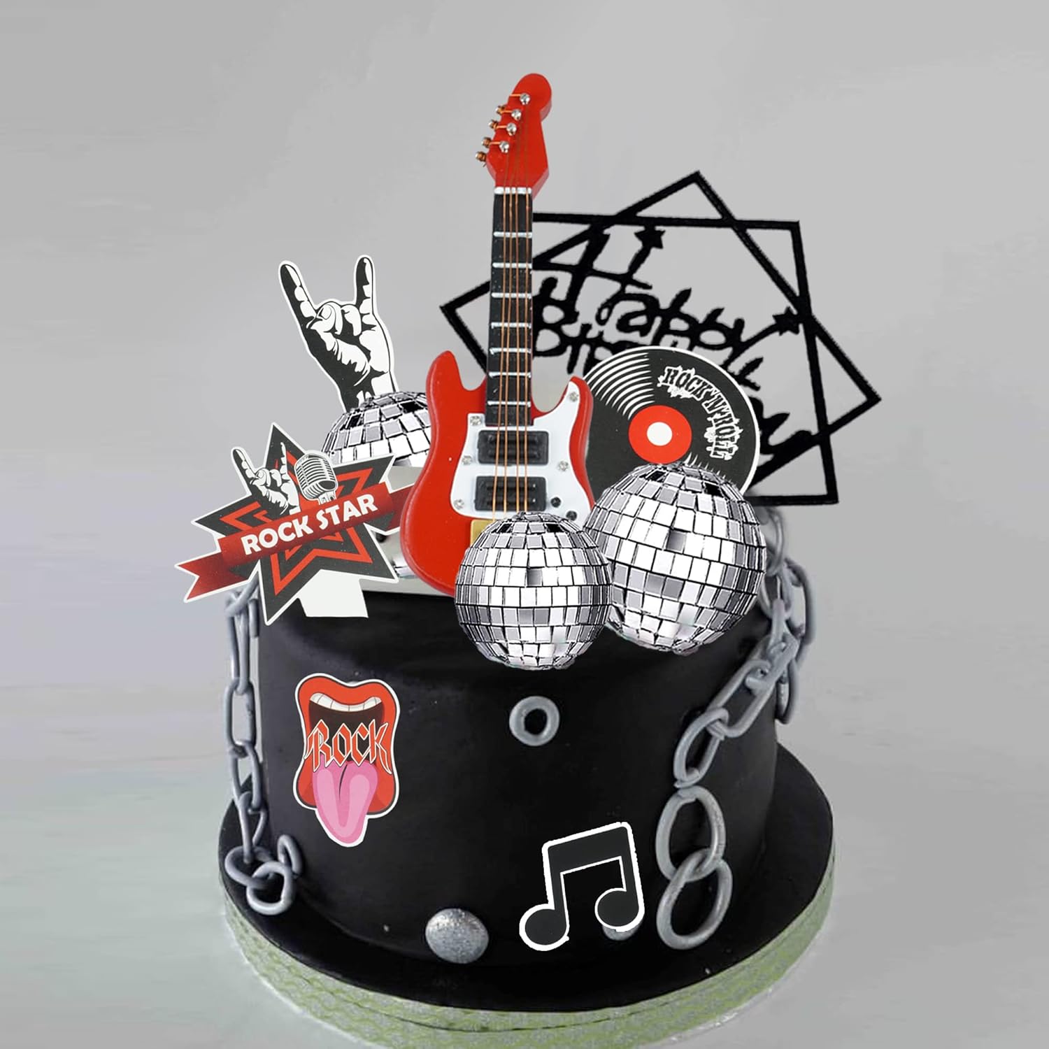 Rock Decorated Cake