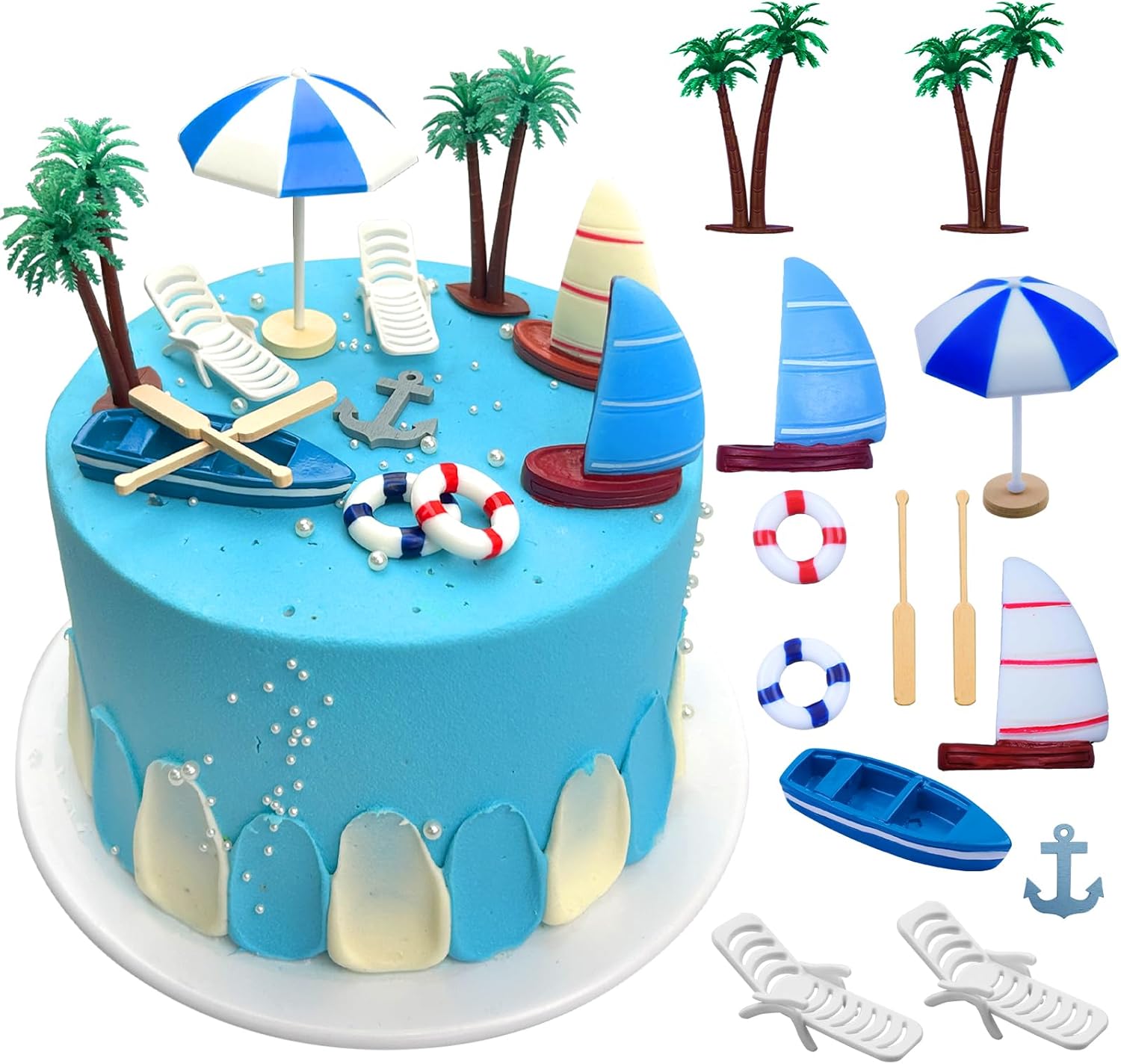 Summer Decorated Cake