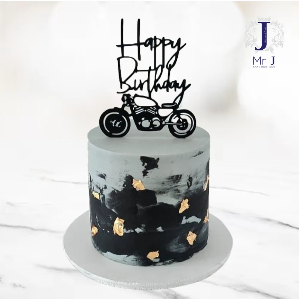 Decorated Cake Motorcycles