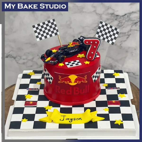 Formula 1 Decorated Cake