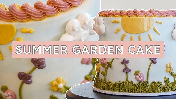 Summer Decorated Cake