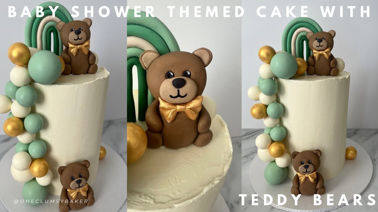 Teddy Bear Decorated Cake