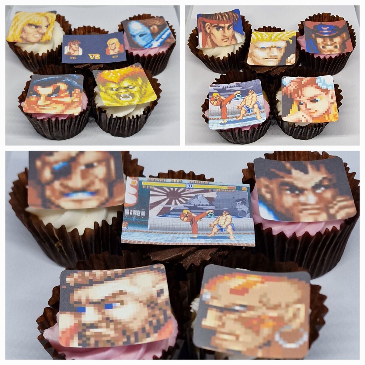 Street Fighter Decorated Cake