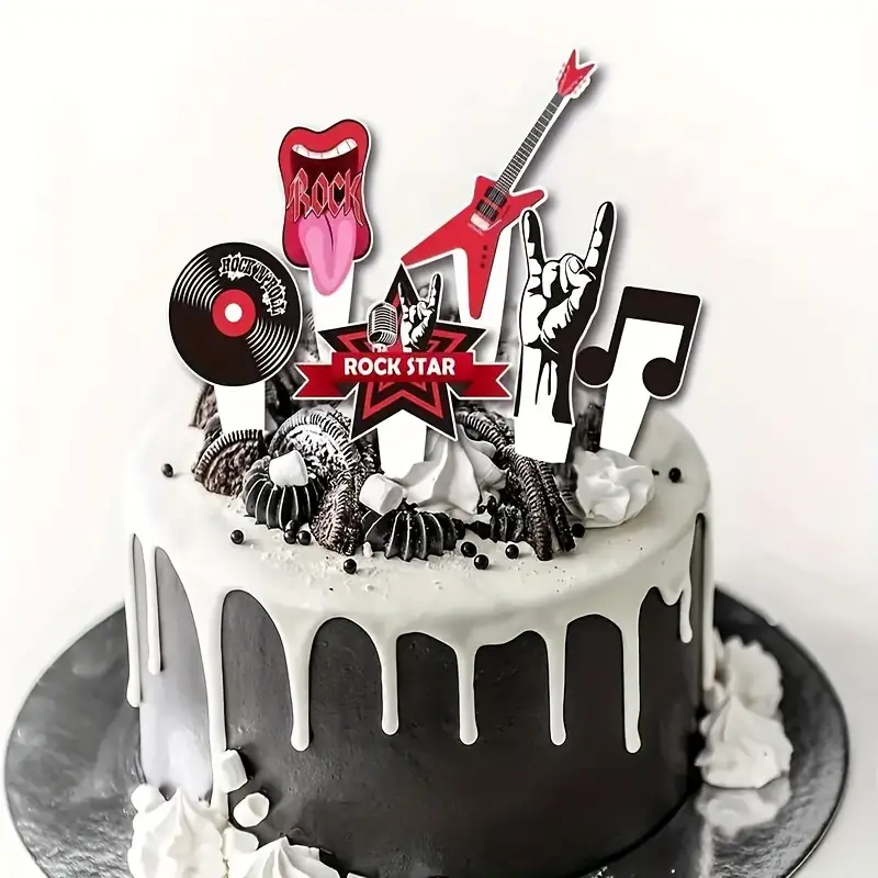 Rock Decorated Cake