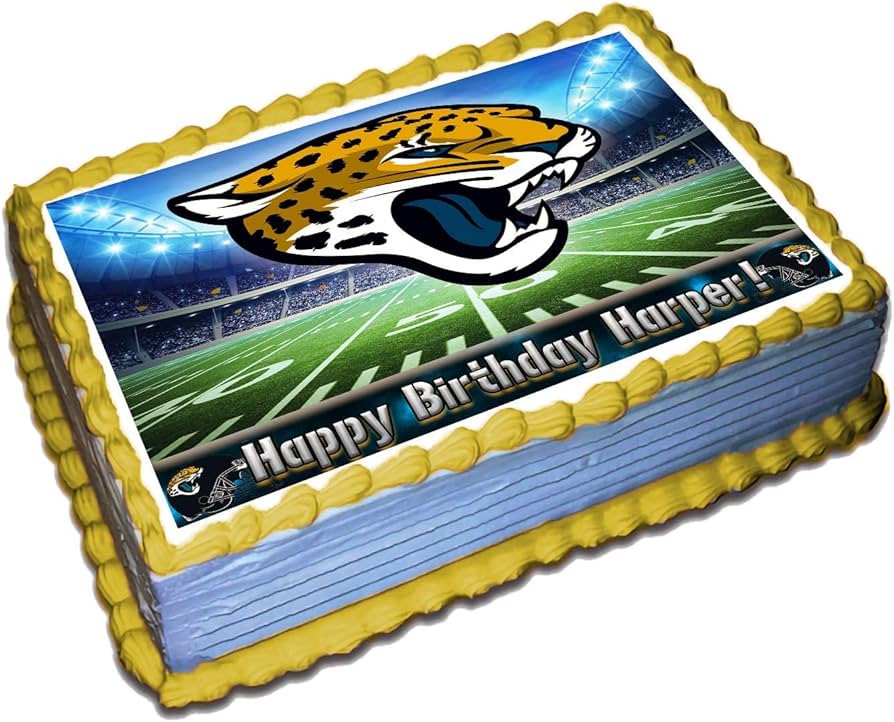 Jaguar Decorated Cake