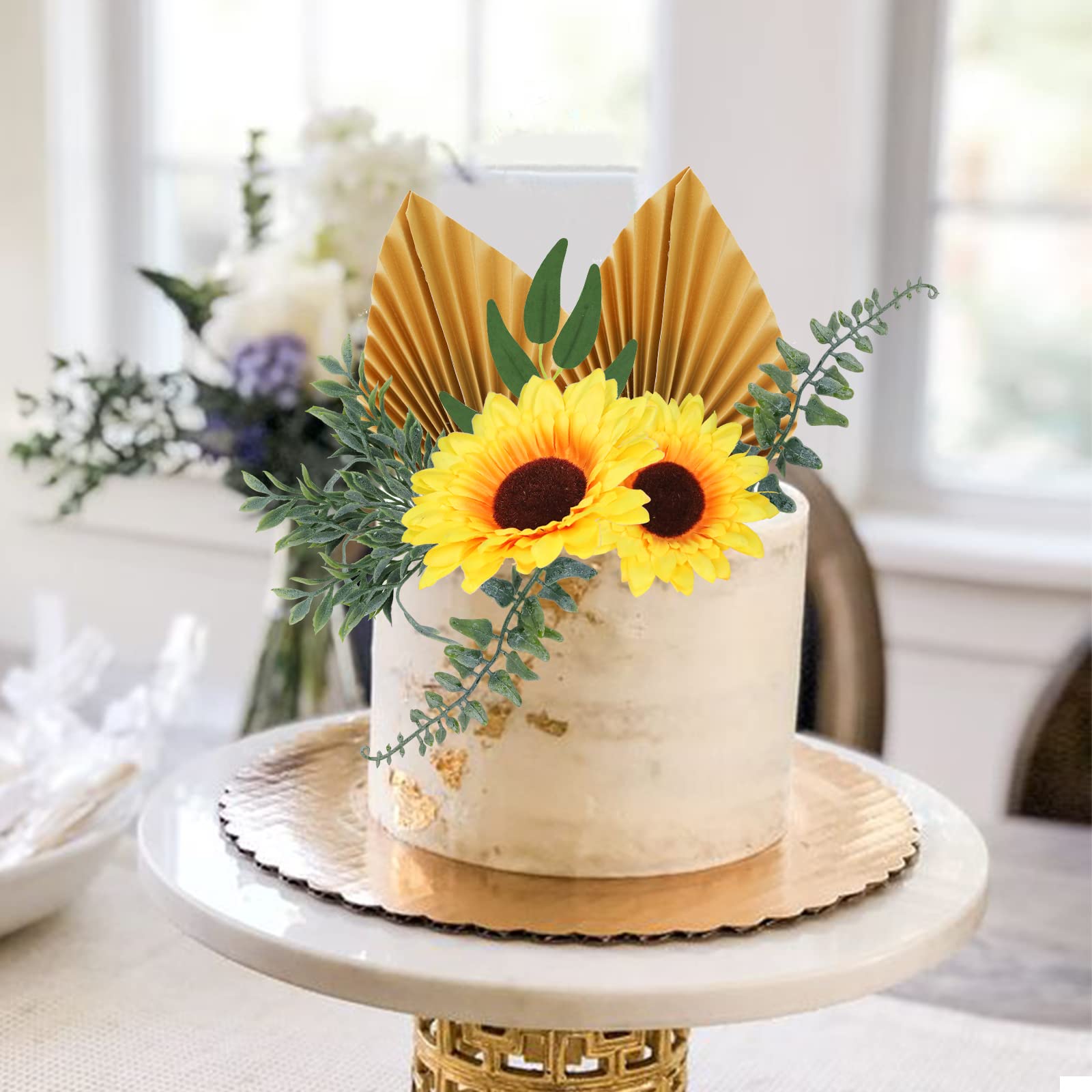 Sunflower Decorated Cake