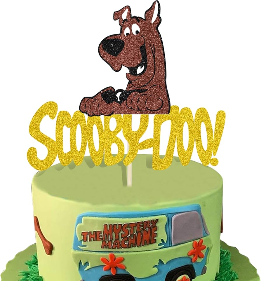 Decorated Scooby Doo Cake