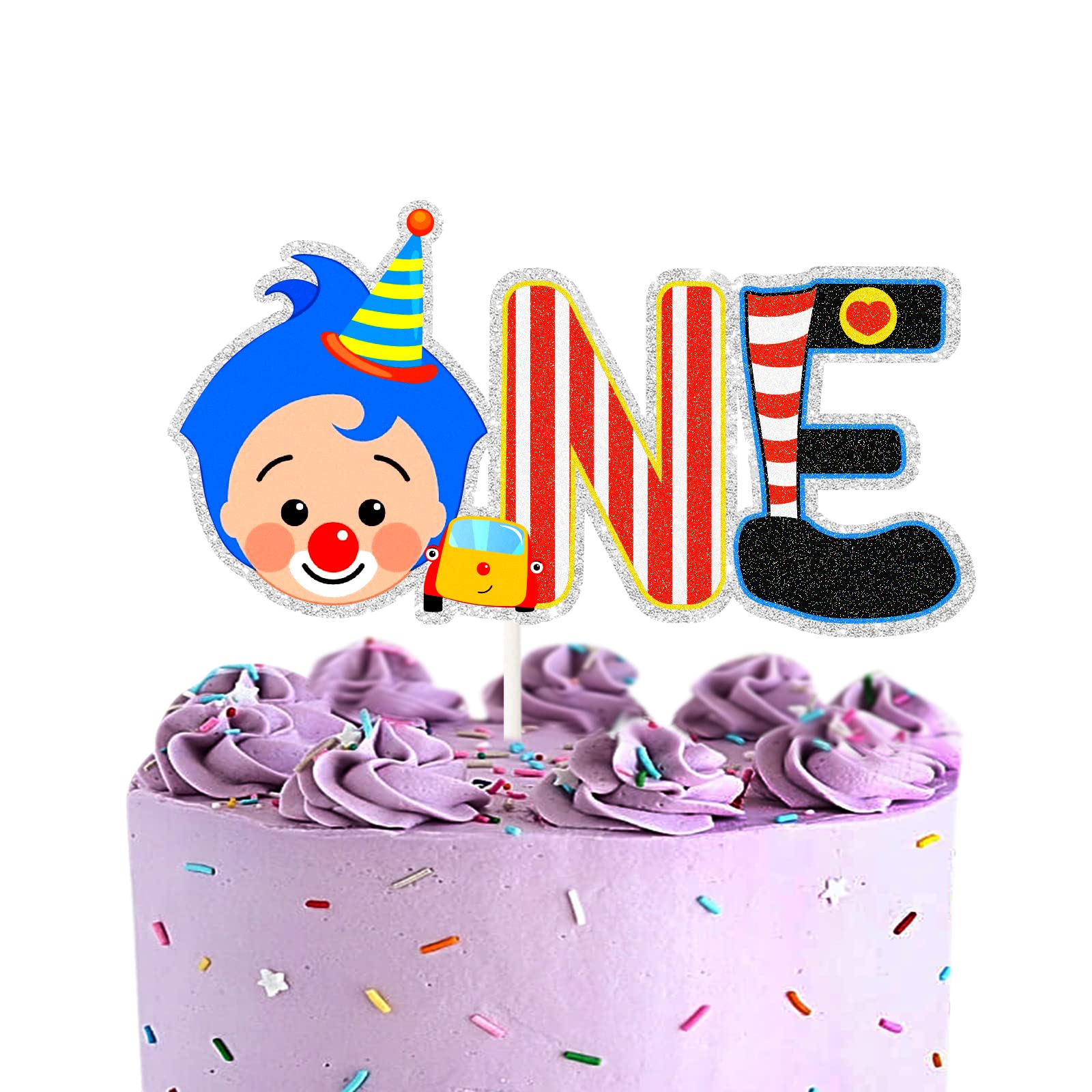 Clown Decorated Cake