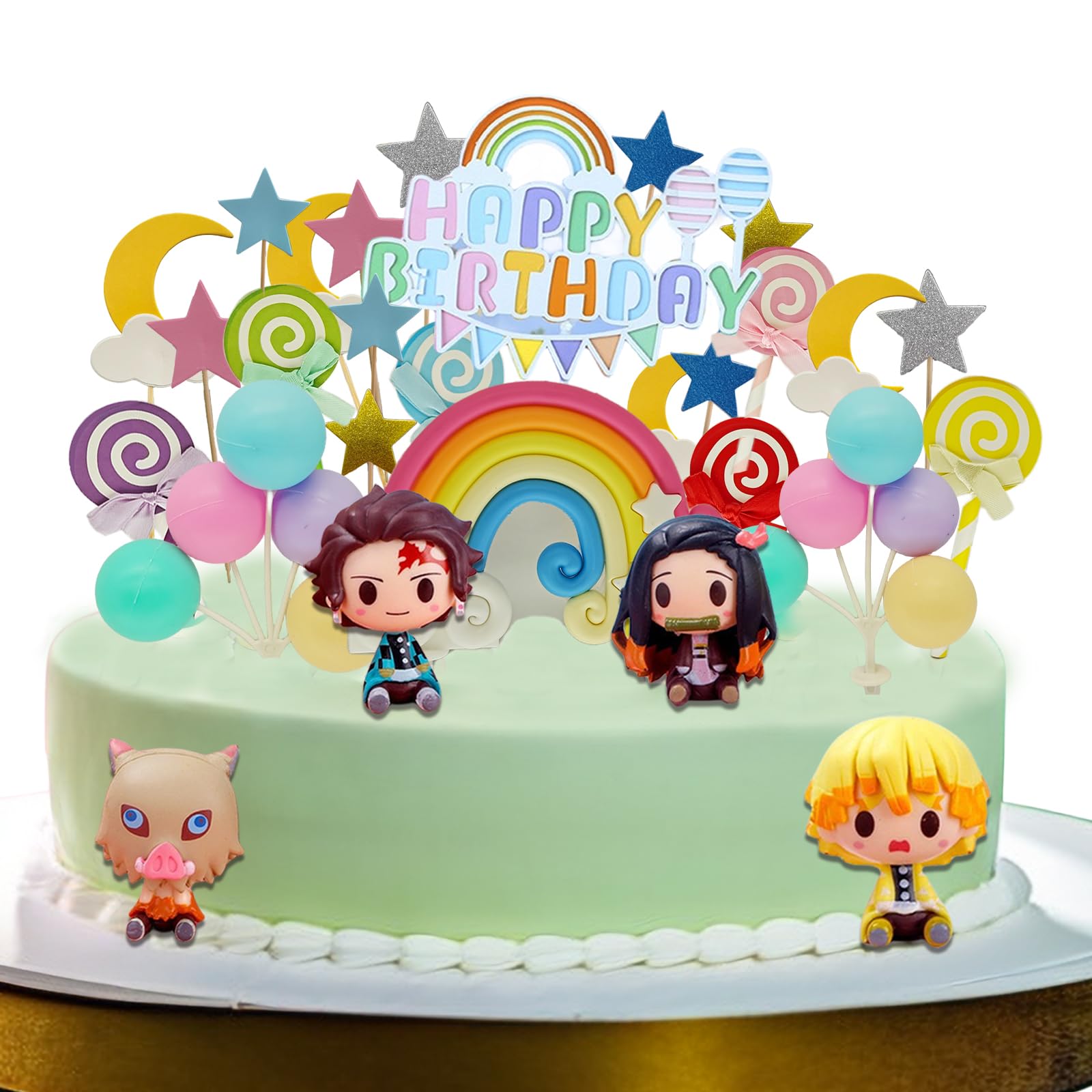 Anime Decorated Cake