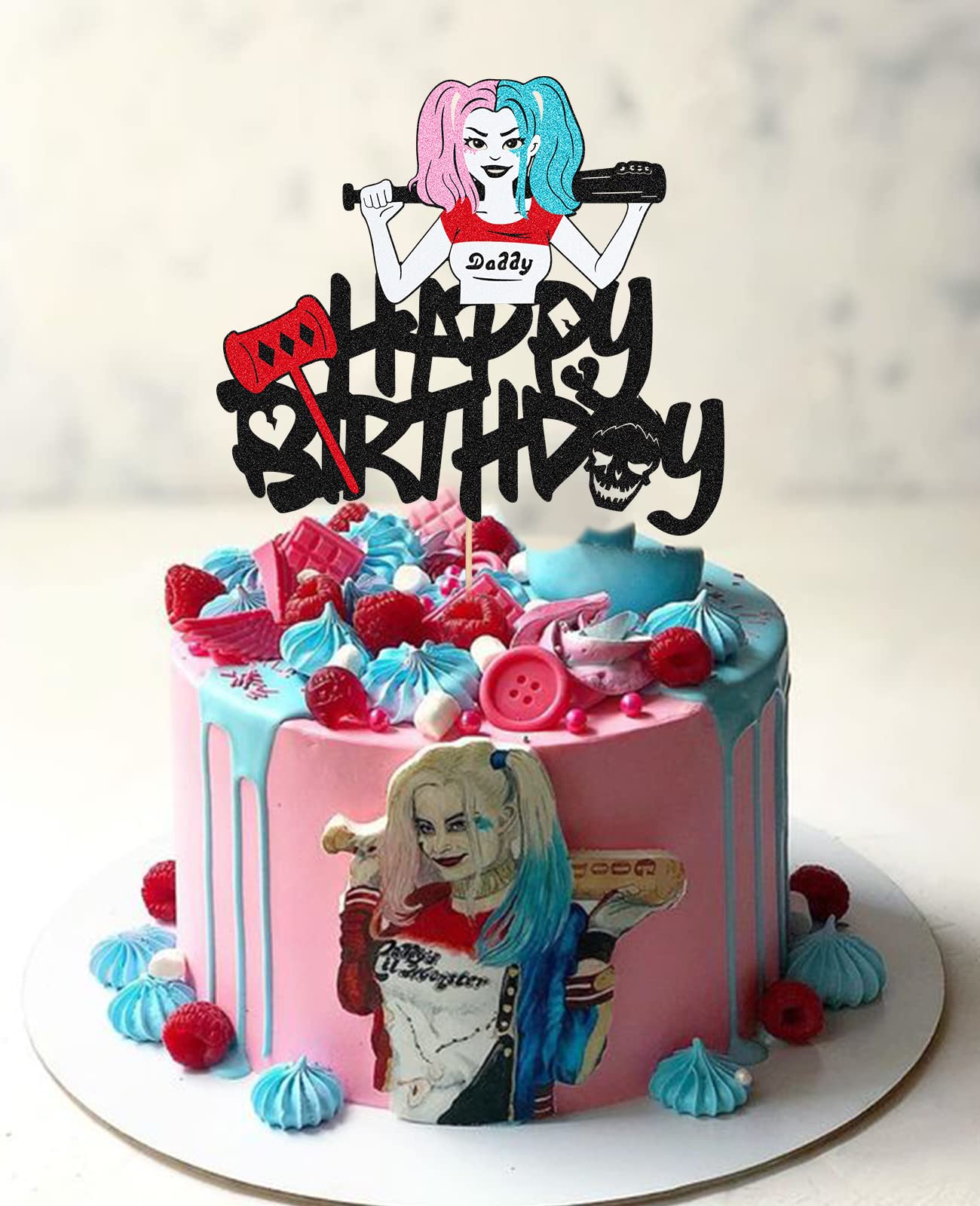 Killer Clown Decorated Cake