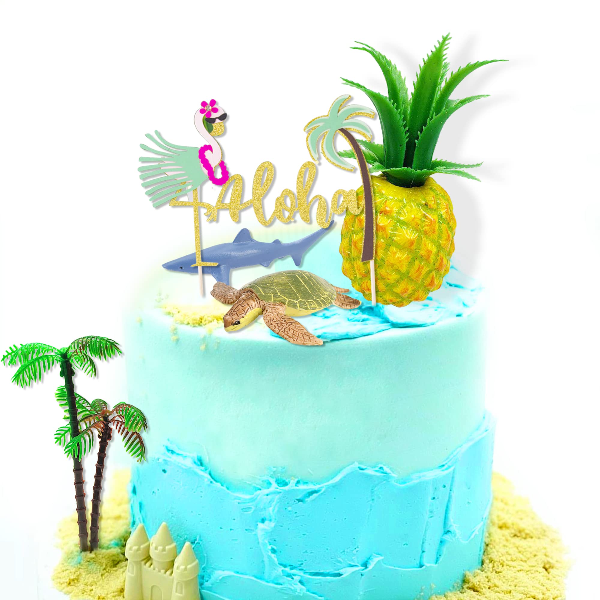 Tropical Decorated Cake