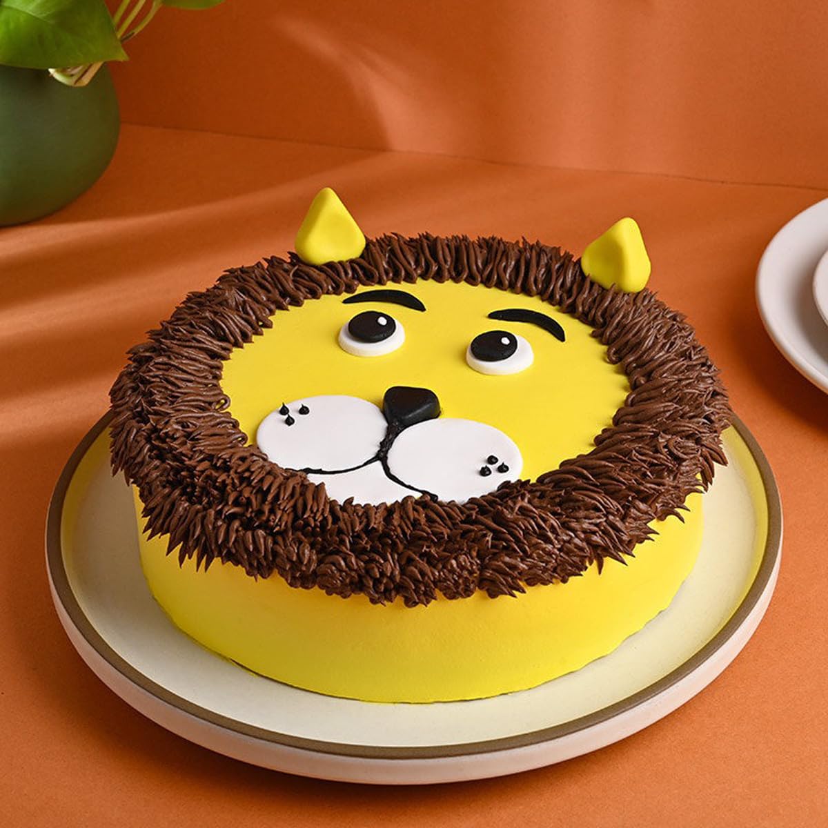 Lion Decorated Cake