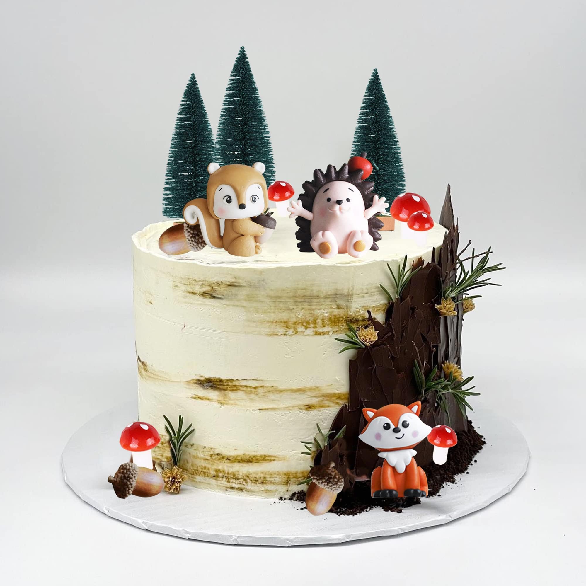 Forest Decorated Cake