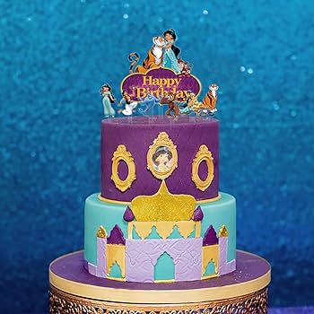 Aladdin Decorated Cake