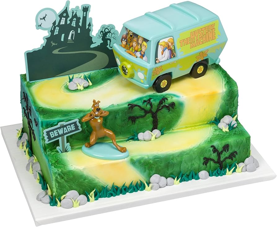 Decorated Scooby Doo Cake