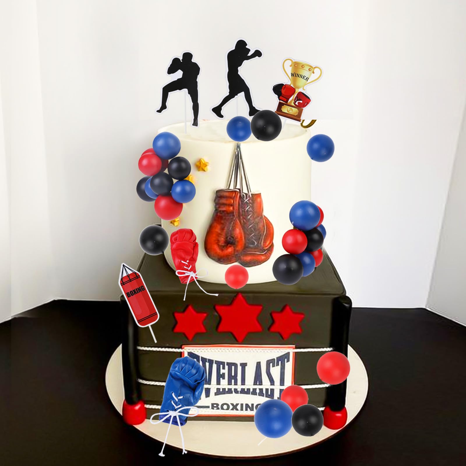 Boxing Decorated Cake