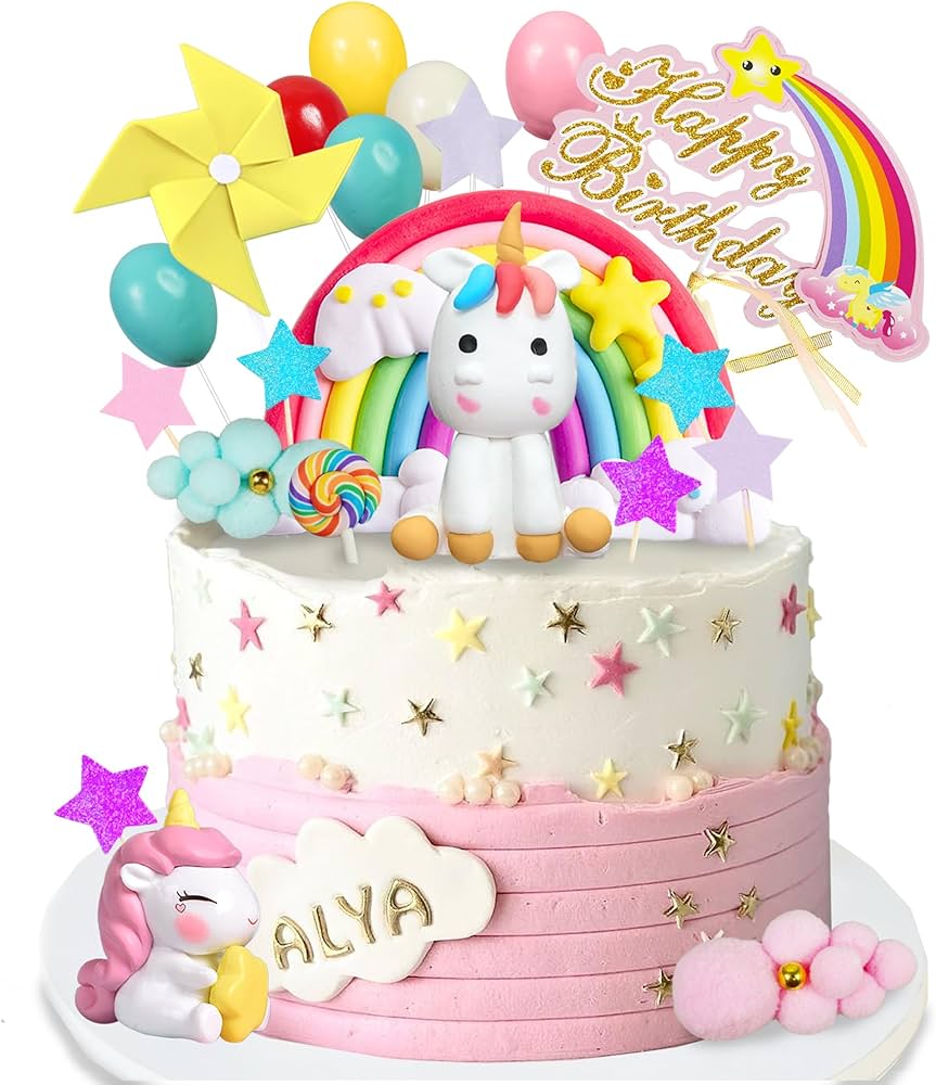 Unicorn Decorated Cake