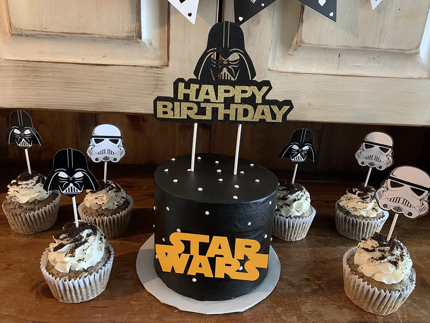 Star Wars Decorated Cake