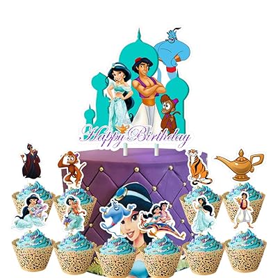 Aladdin Decorated Cake