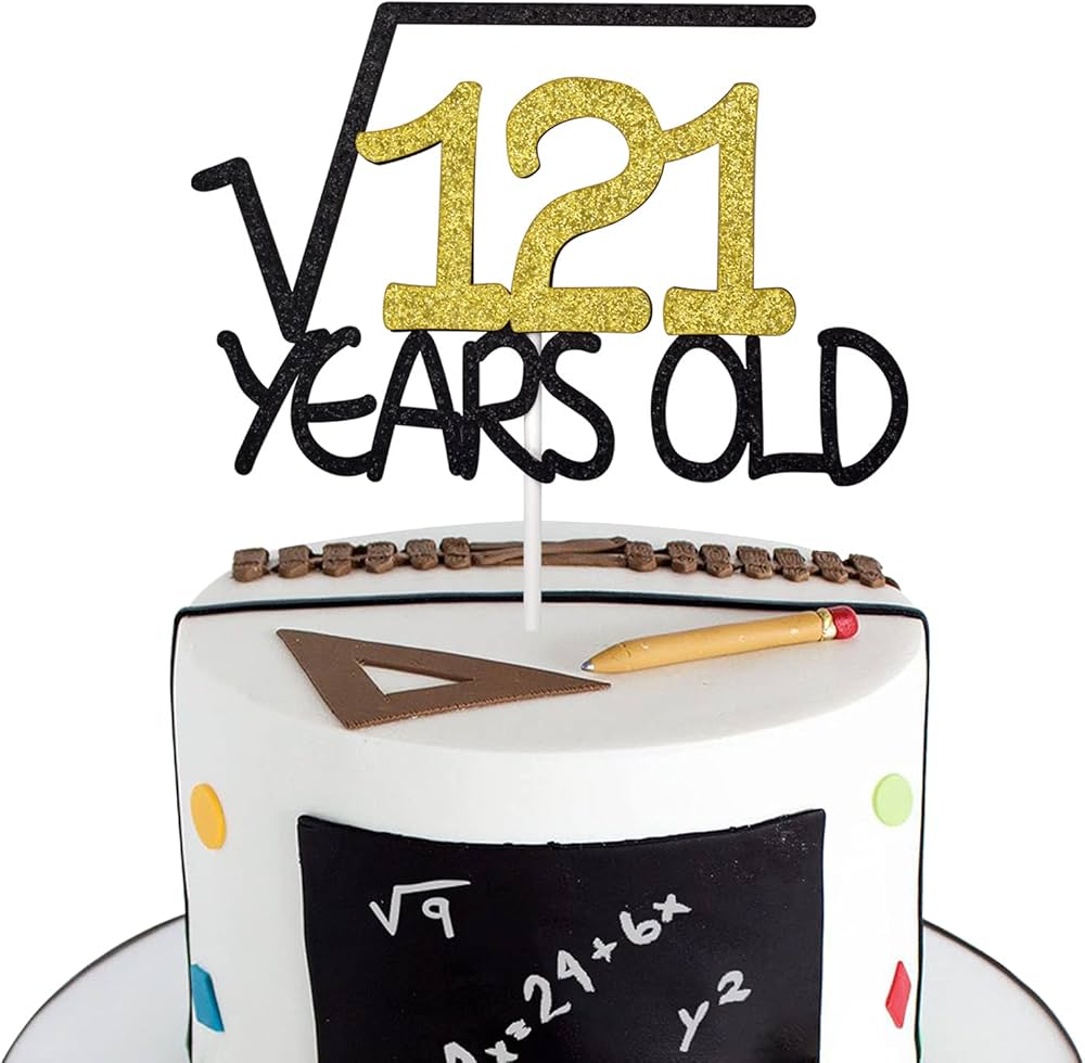 Mathematics Decorated Cake