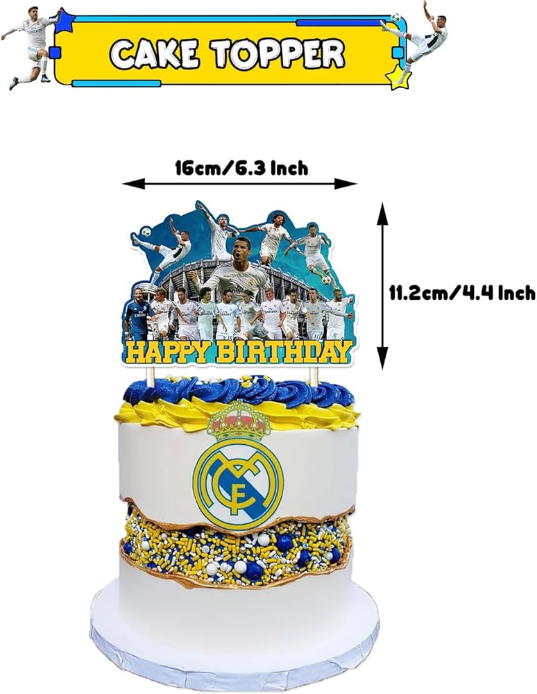 Real Madrid Decorated Cake