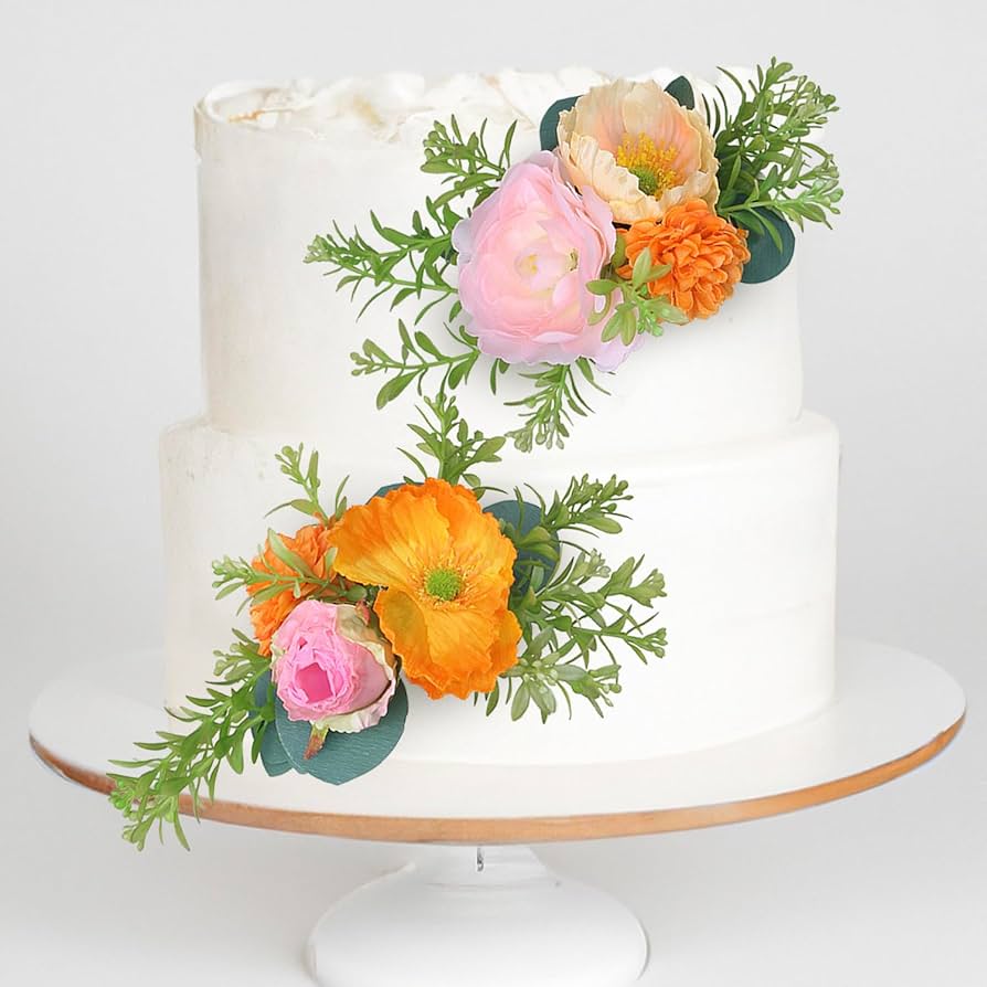 spring decorated cake