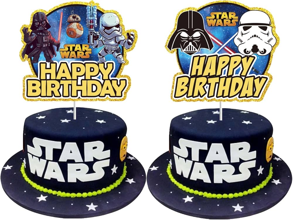 Star Wars Decorated Cake