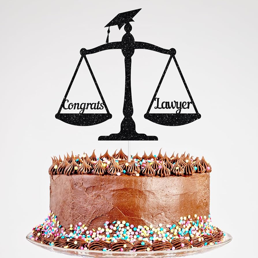 Lawyer Decorated Cake