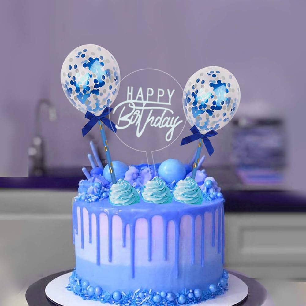 Balloon Decorated Cake