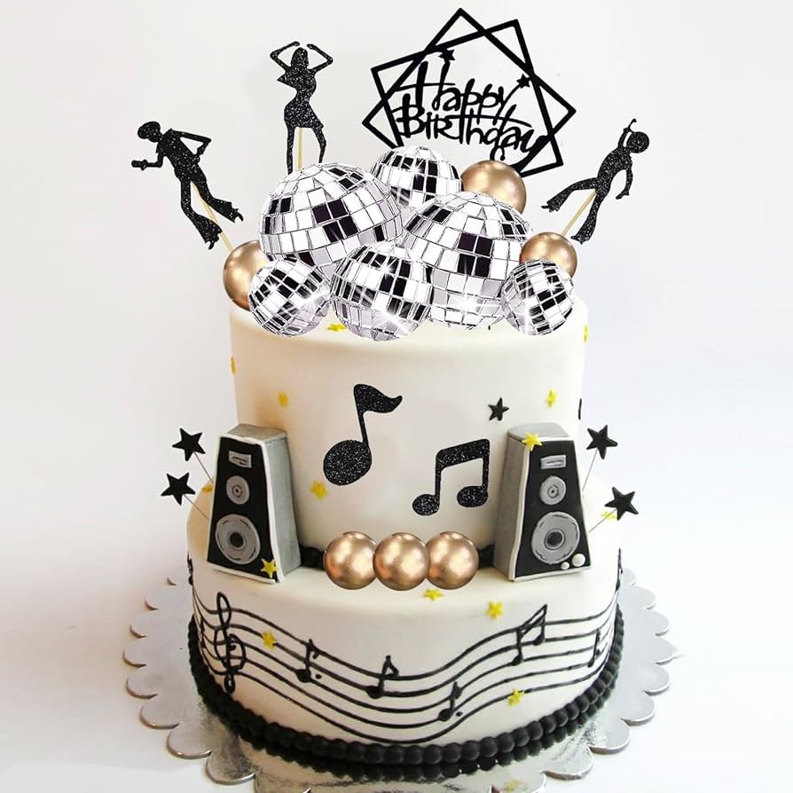 Cake Decorated Music