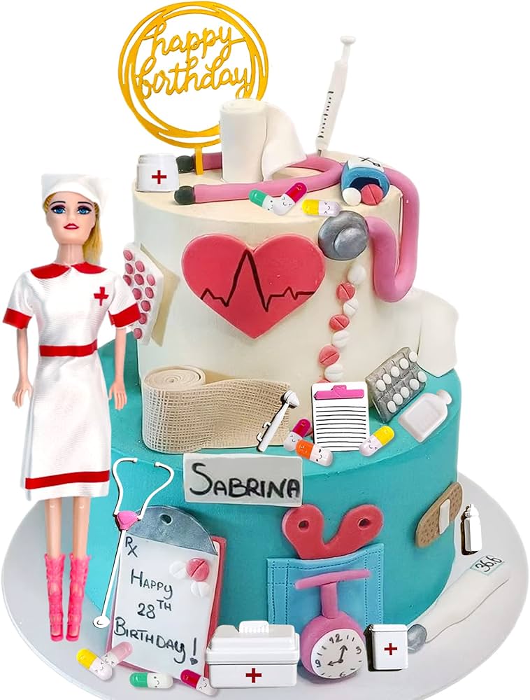 Nursing Decorated Cake