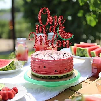 Watermelon Decorated Cake