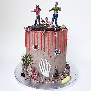 The Walking Dead Decorated Cake