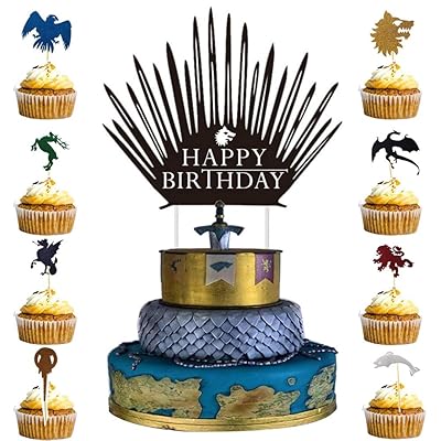 Game Of Thrones Decorated Cake