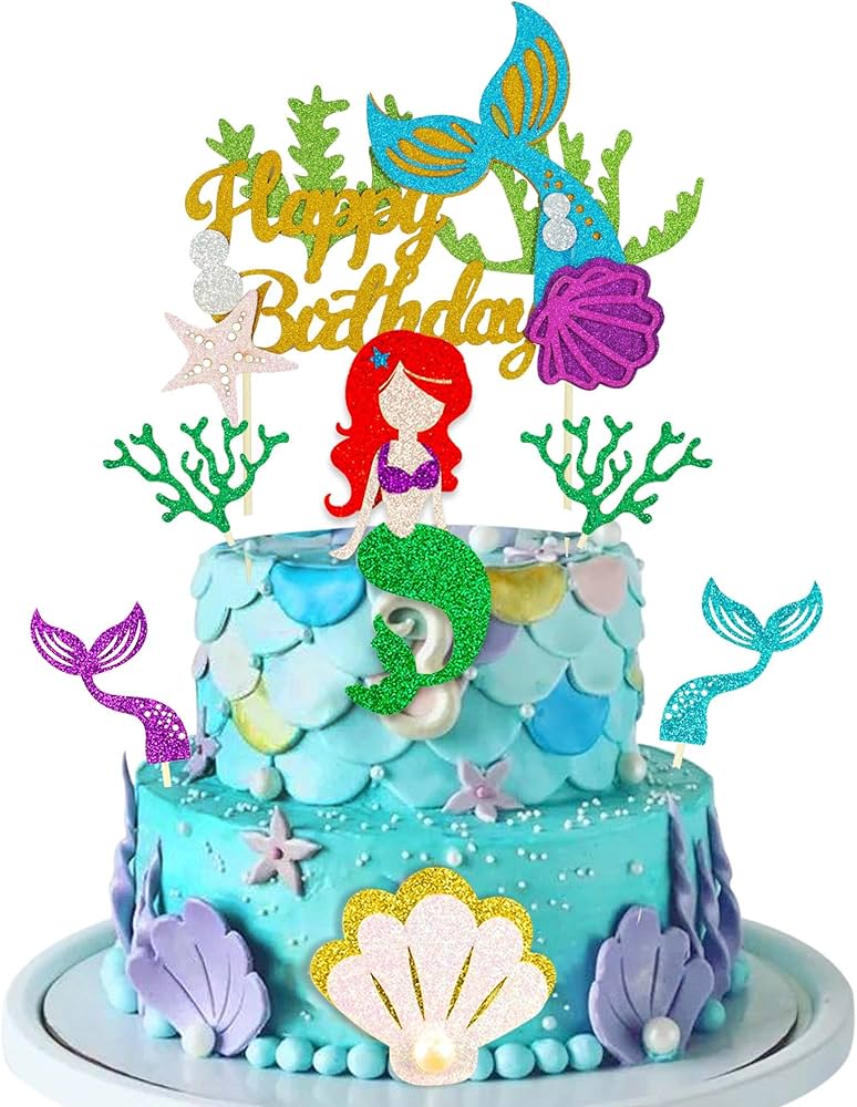 Mermaid Decorated Cake