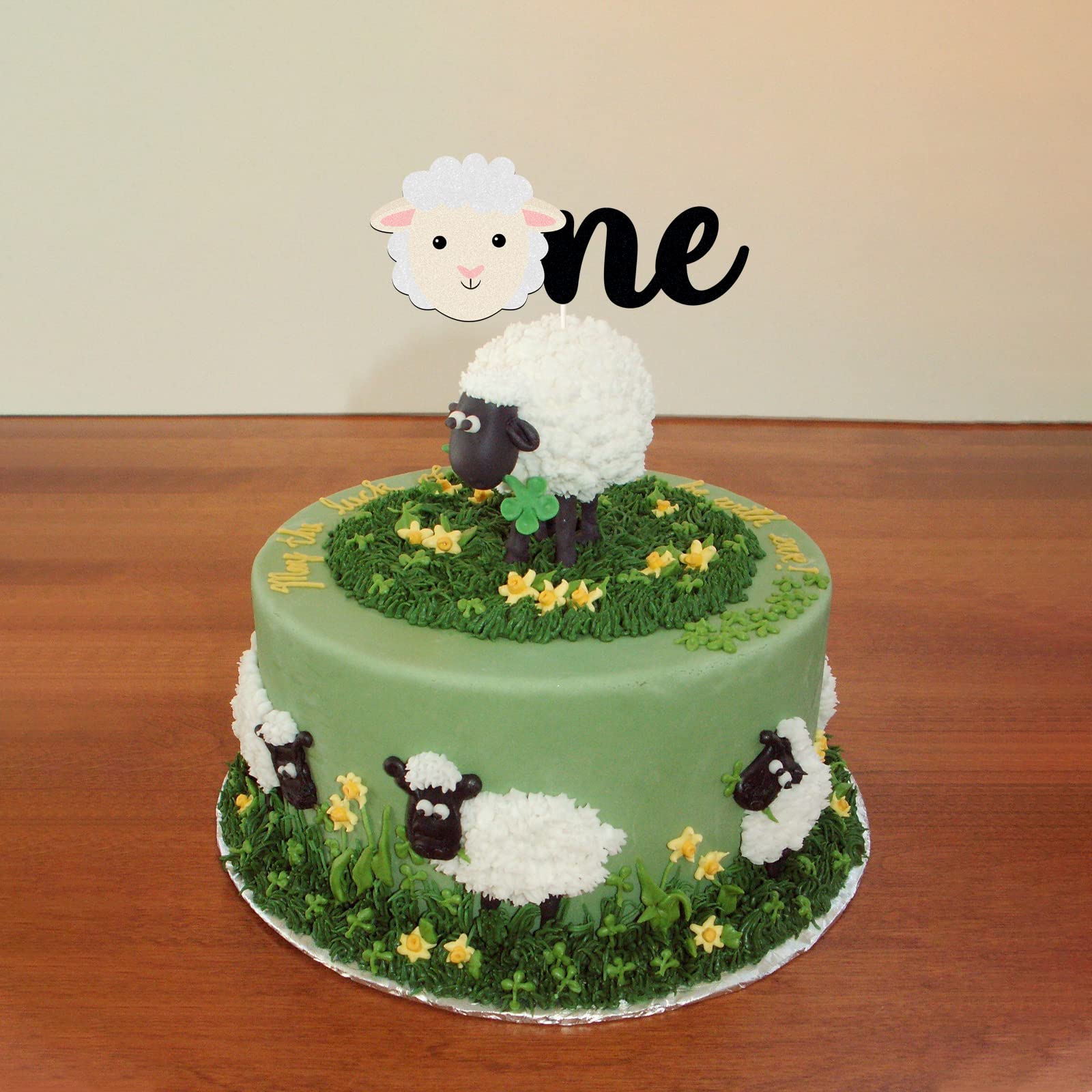 Sheep Decorated Cake