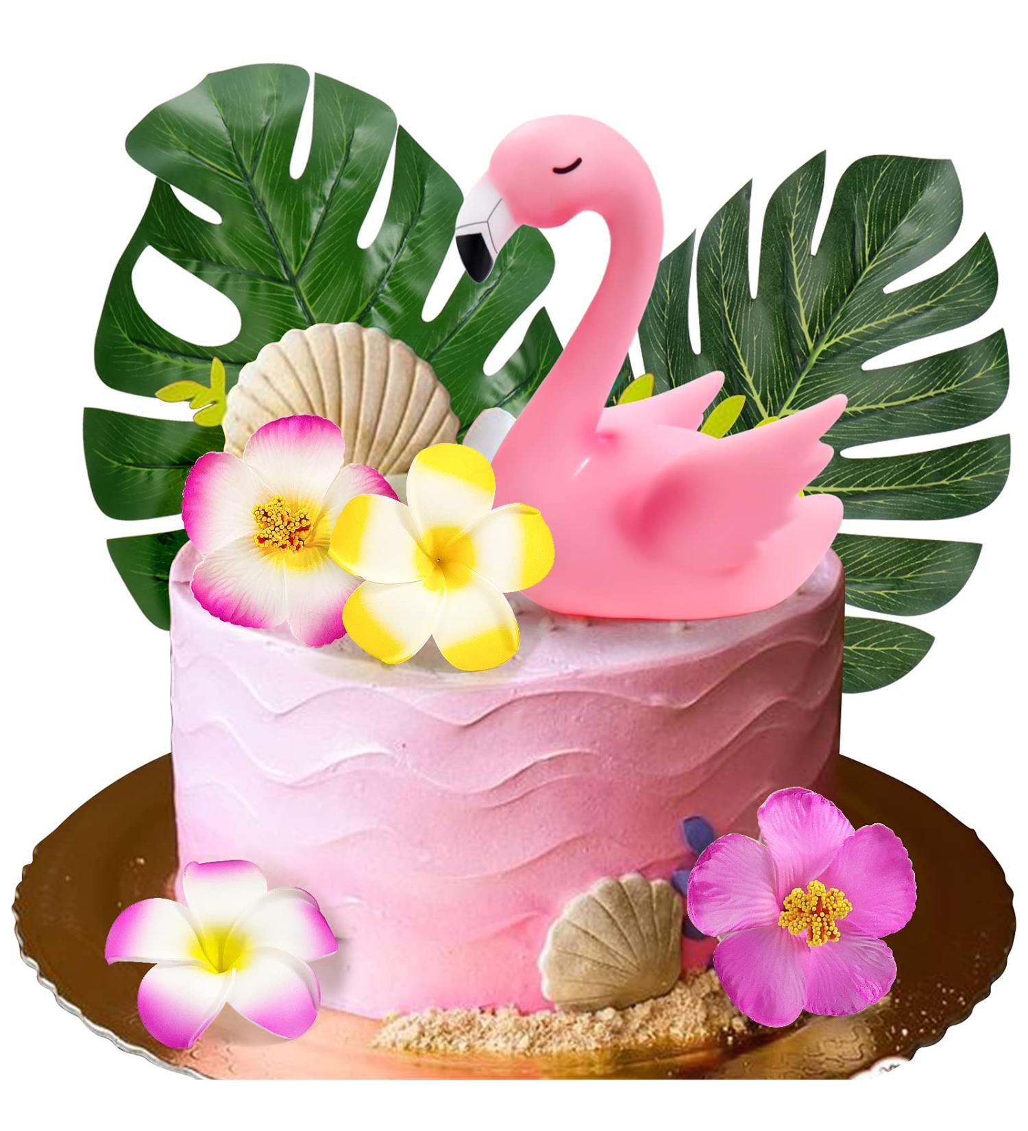 Tropical Decorated Cake