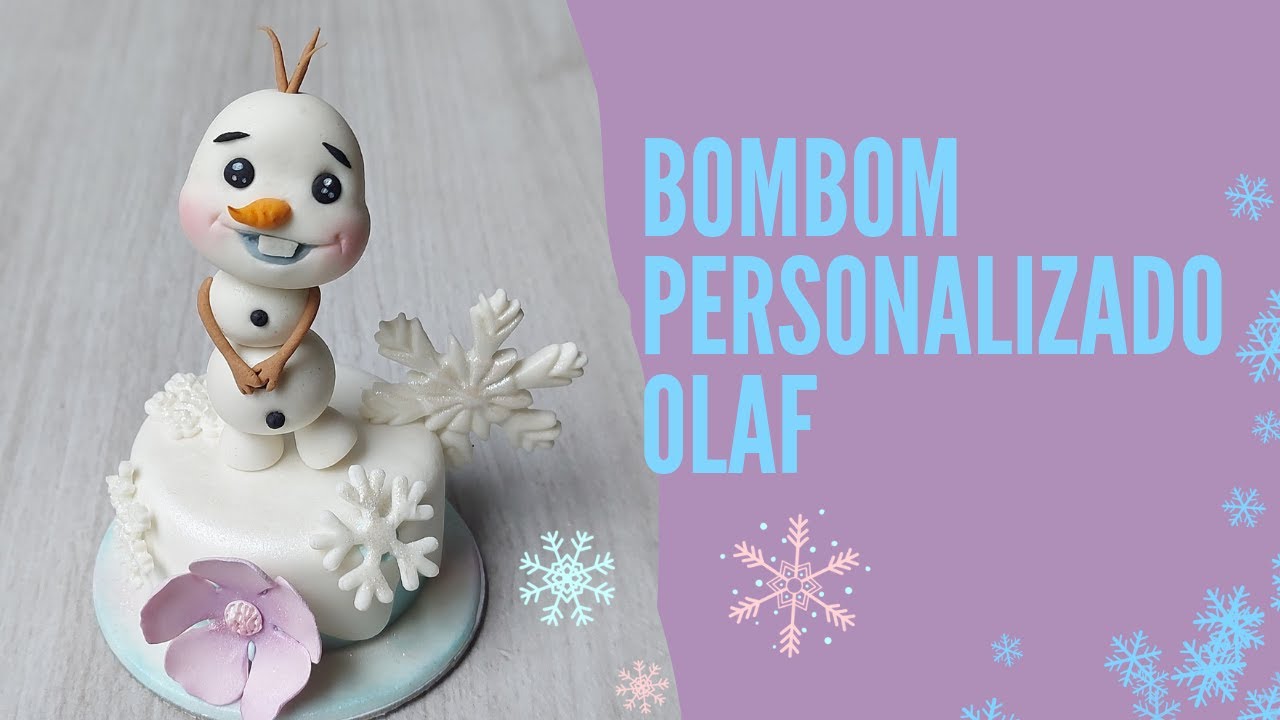 Bolo Decorado Olaf