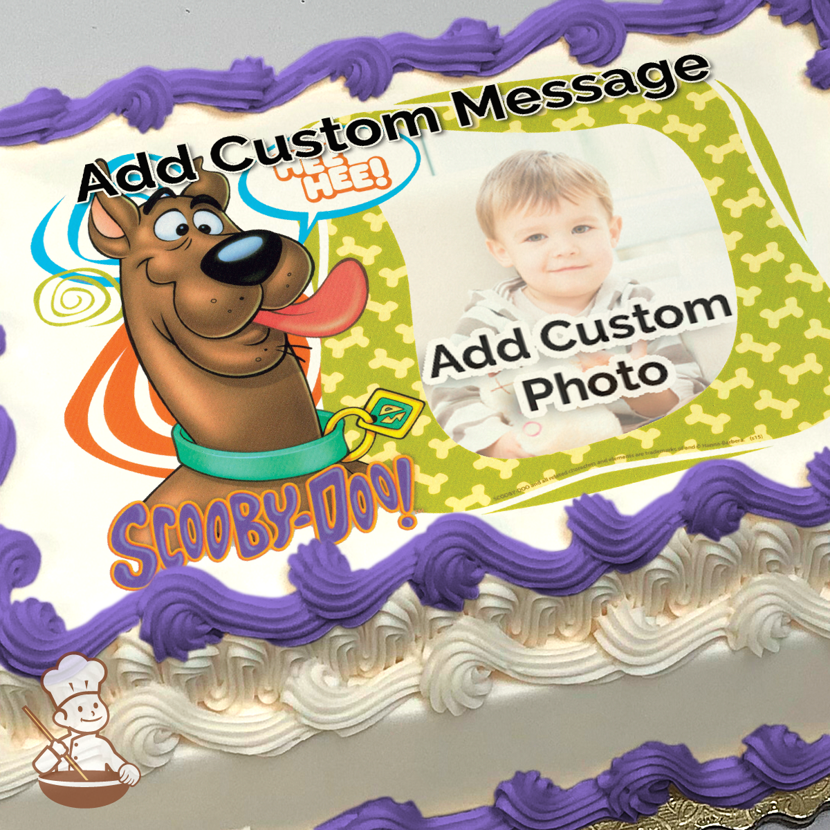 Decorated Scooby Doo Cake