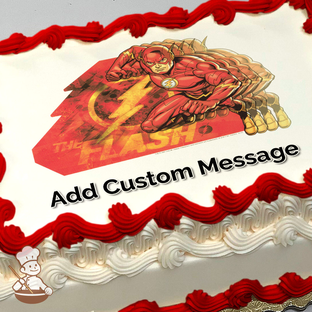 Justice League Decorated Cake