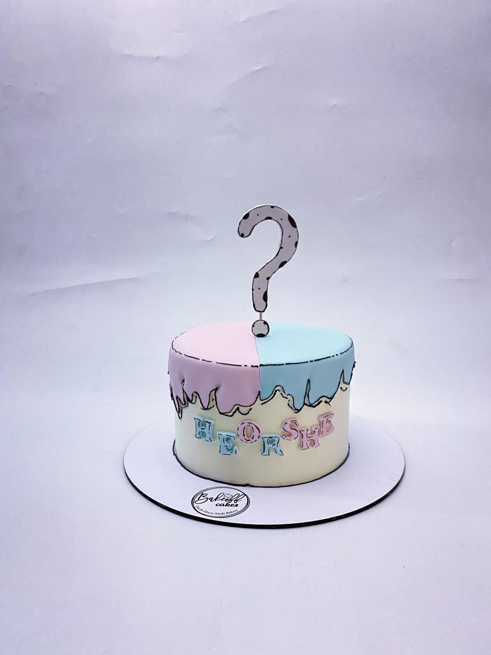 Pregnancy Decorated Cake