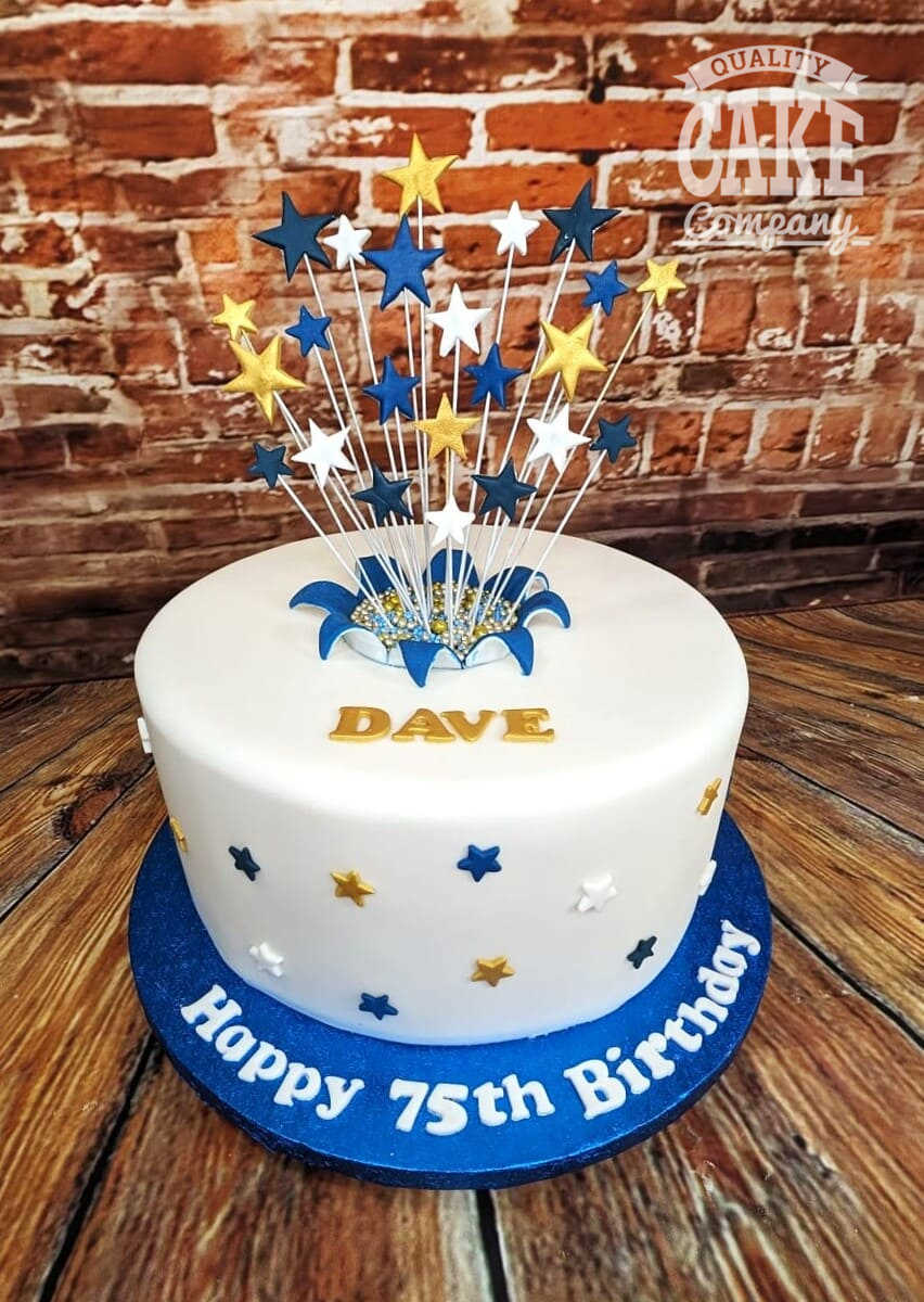 Star Decorated Cake