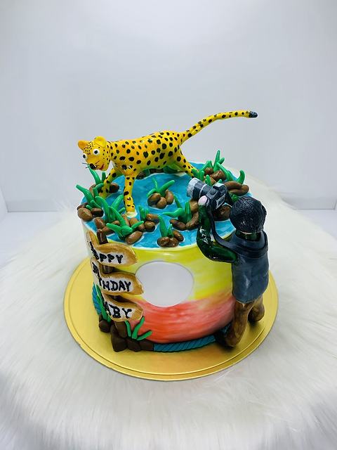 Nature Decorated Cake