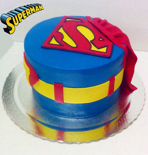 Bolo Decorado Superman