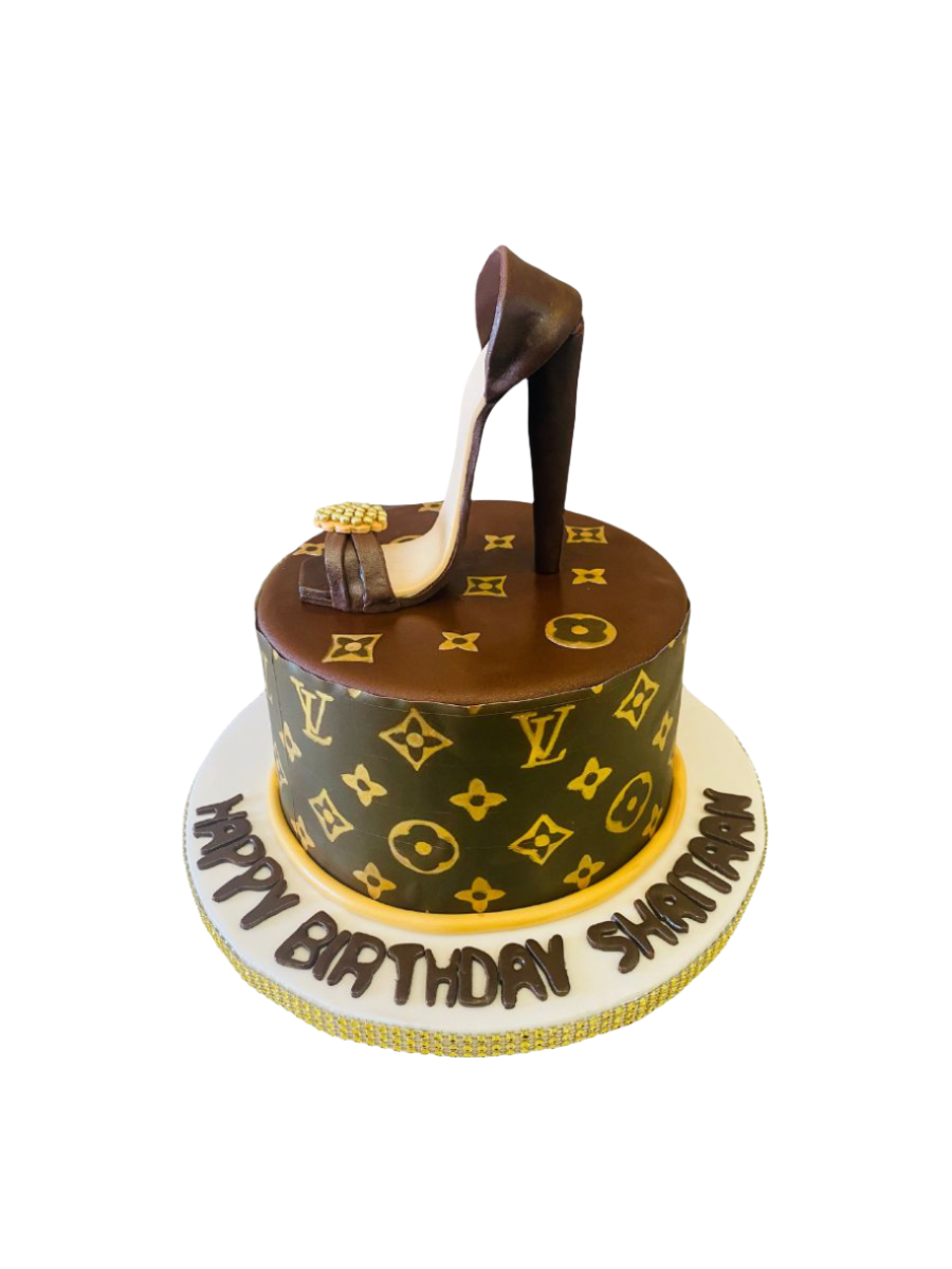 Louis Vuitton Decorated Cake