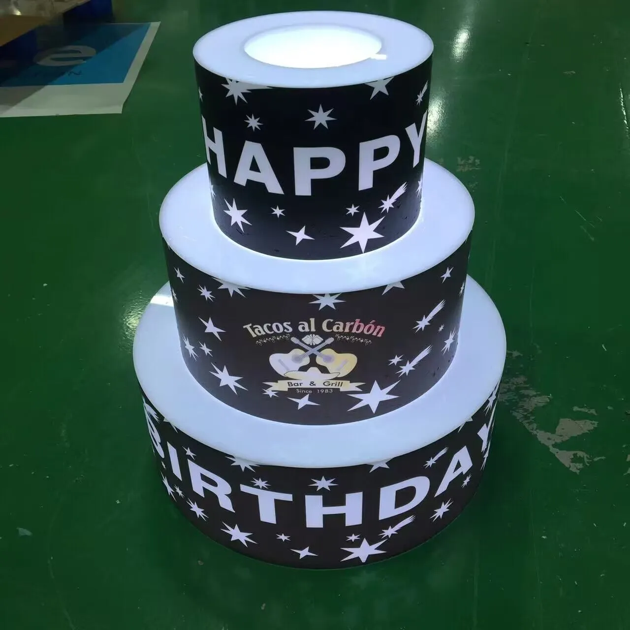 Battery Decorated Cake