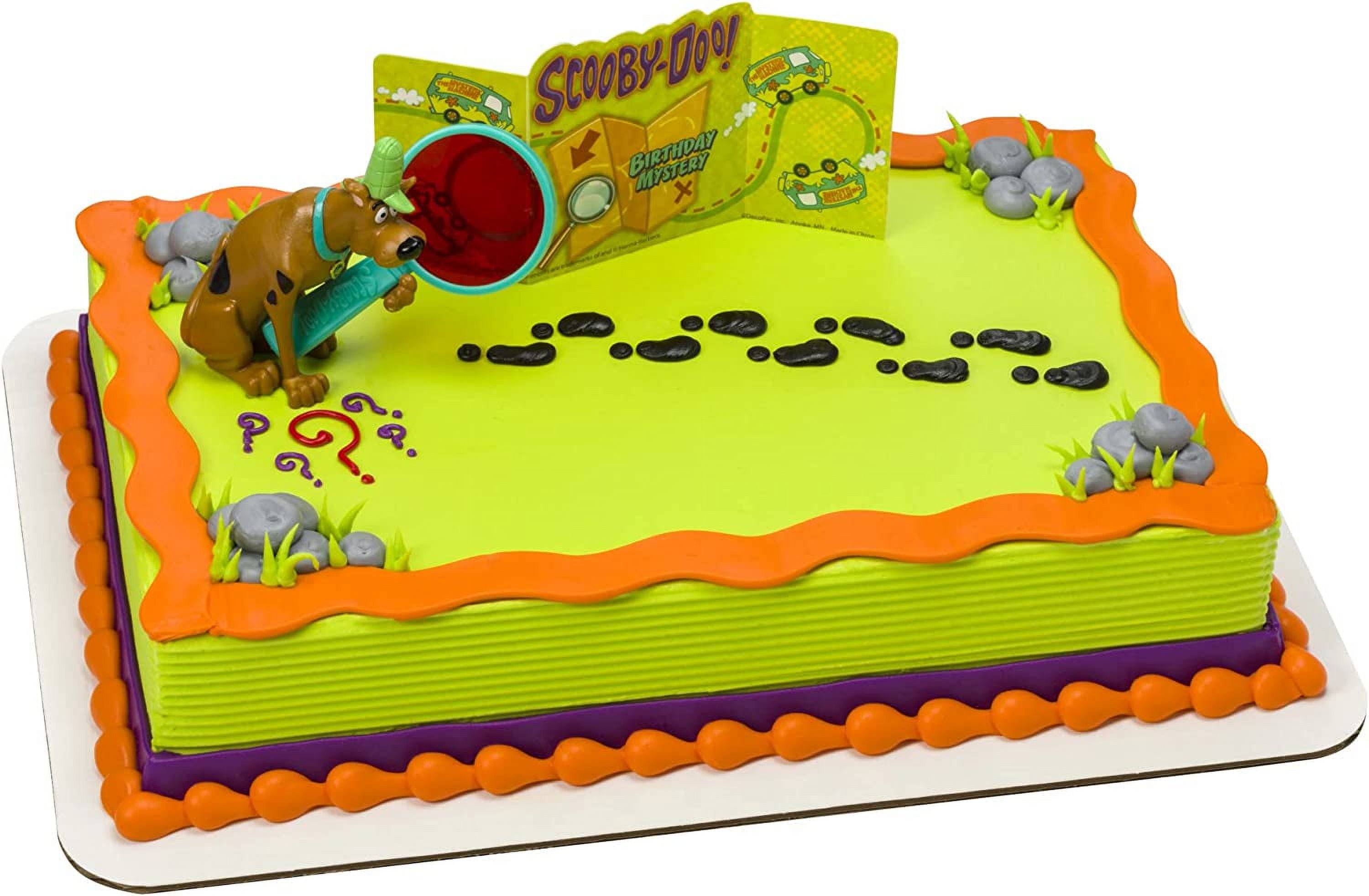 Decorated Scooby Doo Cake