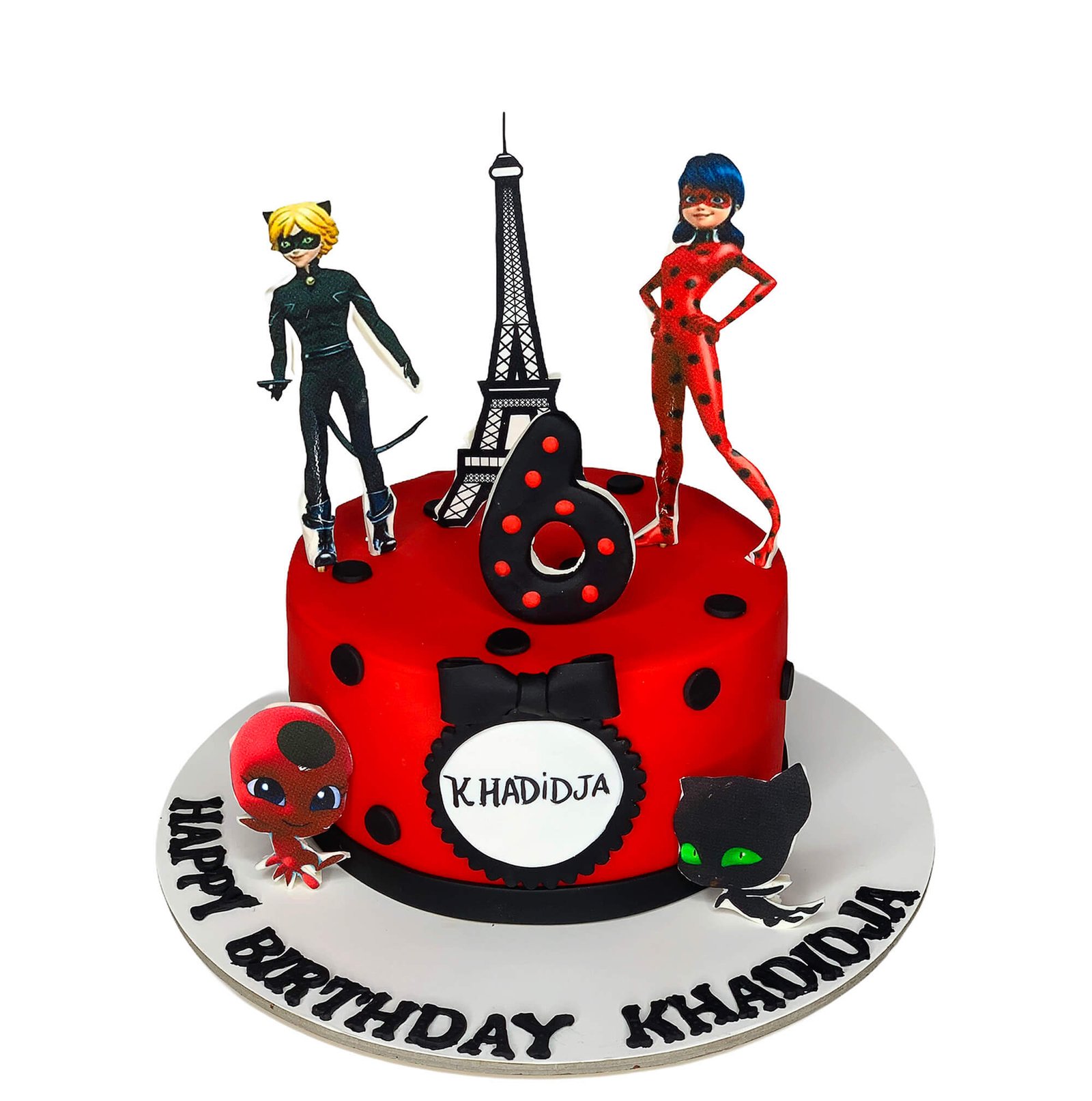 Ladybug Decorated Cake