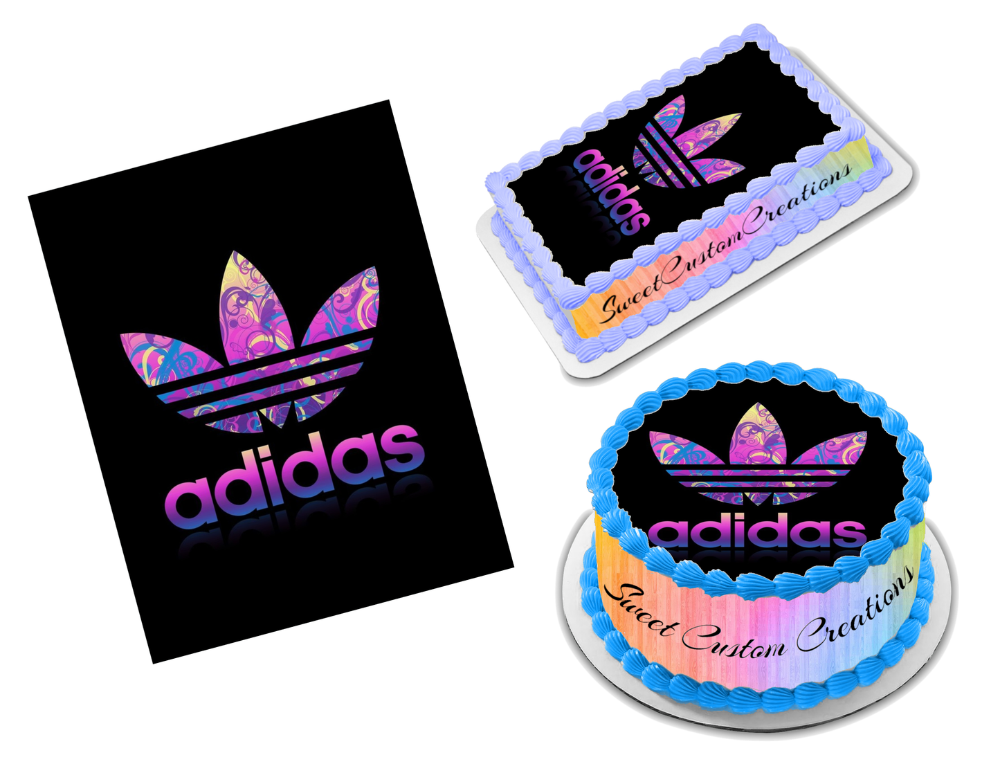 Adidas Decorated Cake